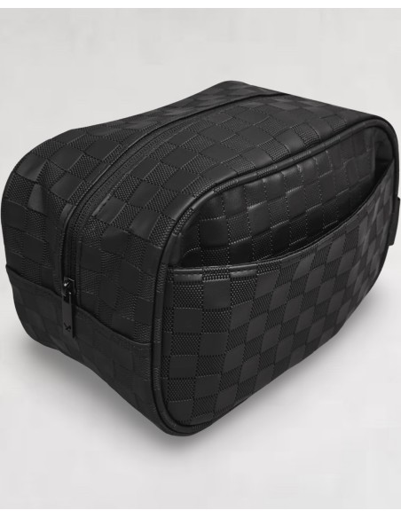 Trousse "Chess Pattern" noire