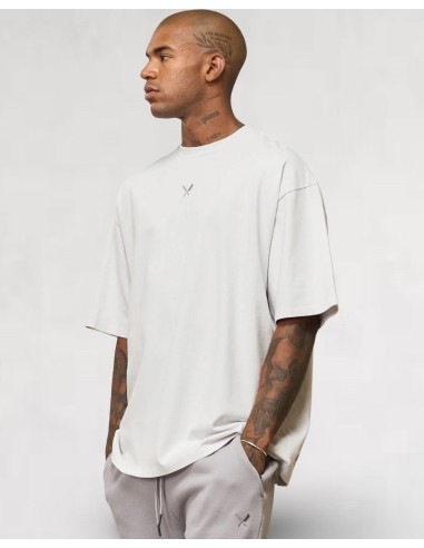 T-Shirt Basic "Cozy" gris clair