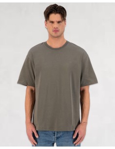 T-shirt basic khaki