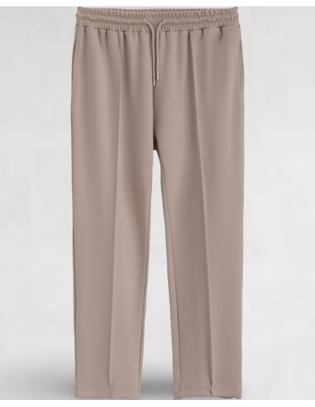 ENSEMBLE PANTALON ET T-SHIRT ZIP BEIGE