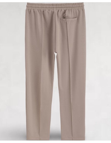 ENSEMBLE PANTALON ET T-SHIRT ZIP BEIGE