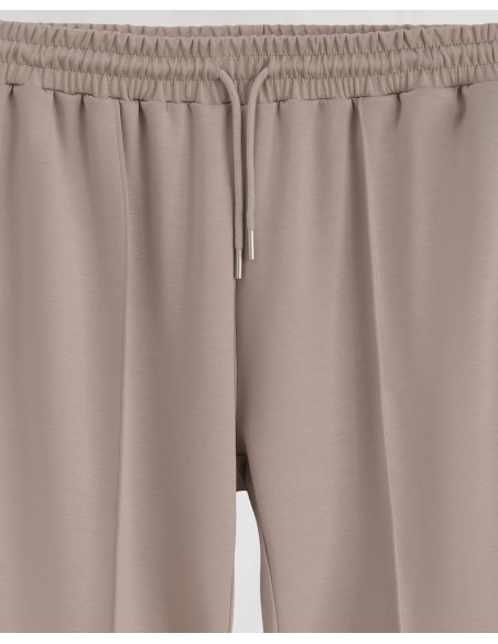 ENSEMBLE PANTALON ET T-SHIRT ZIP BEIGE