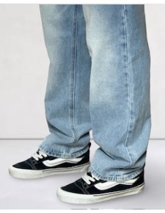 Jeans baggy Classic Cut bleu 2