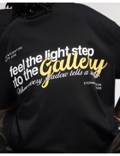 T-shirt "Feel the light" noir 2
