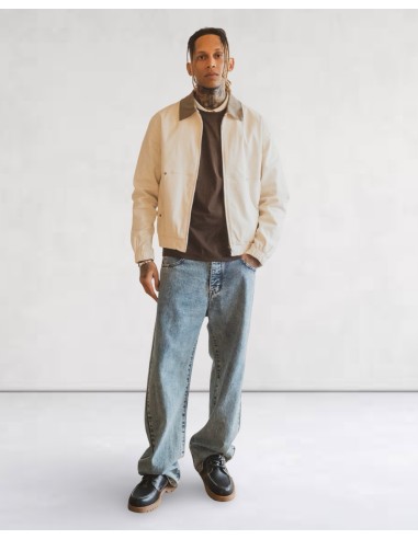 VESTE BEIGE COL CHEMISE