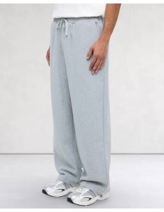 Pantalon Loose effet cachemire gris