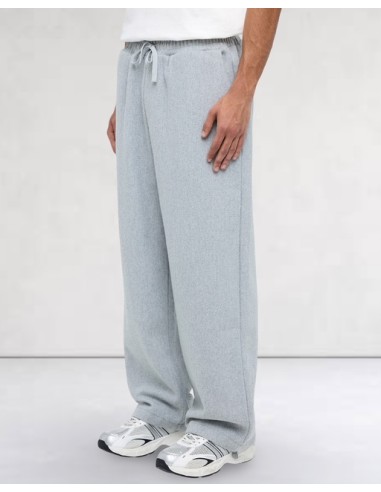 Pantalon Loose effet cachemire gris