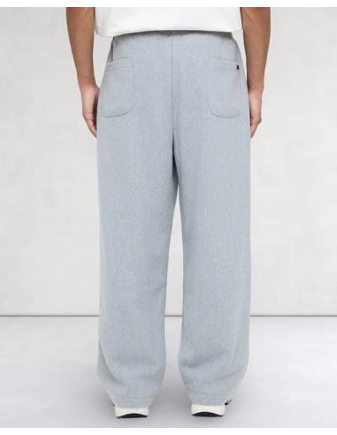 Pantalon Loose effet cachemire gris