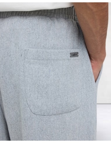 Pantalon Loose effet cachemire gris