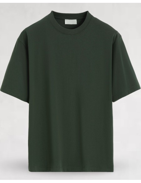 T-shirt basique regular vert