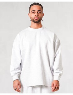 Pull loose basique gris