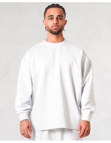 Pull loose basique gris