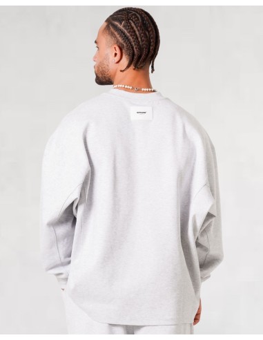 Pull loose basique gris