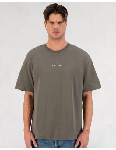 T-shirt "Dolce Vita" khaki