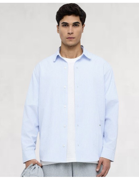 CHEMISE "ARTISTE" BLEU CIEL