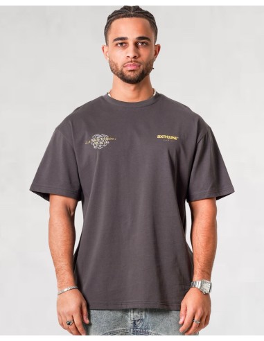 T-SHIRT ANTRACITE "VAN GOGH"