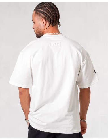 T-SHIRT BLANC FLEUR BRODÉE