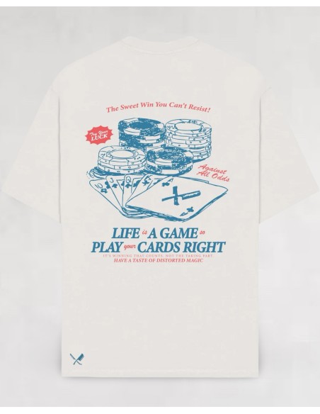 T-shirt "Casino" blanc