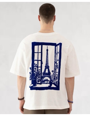 T-SHIRT BLANC "EIFFEL"