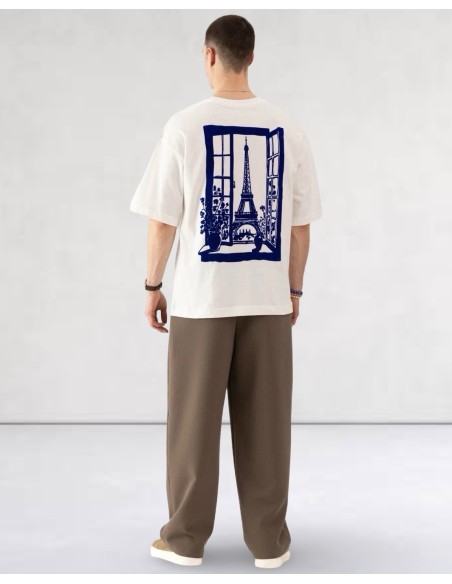 T-SHIRT BLANC "EIFFEL"