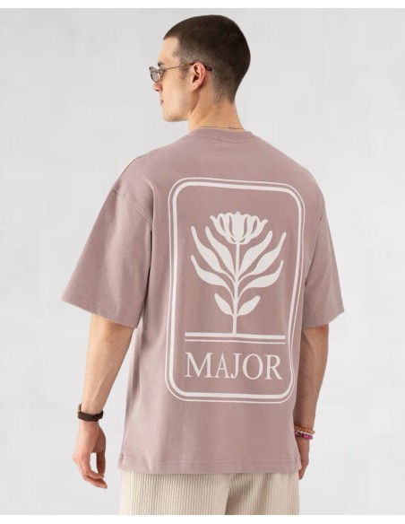 T-SHIRT ROSE "MAJOR"