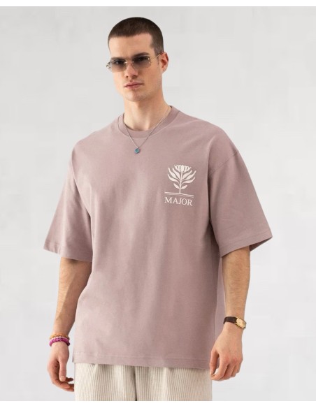 T-SHIRT ROSE "MAJOR"