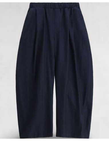 PANTALON FLUIDE CLASSE BLEU MARINE...