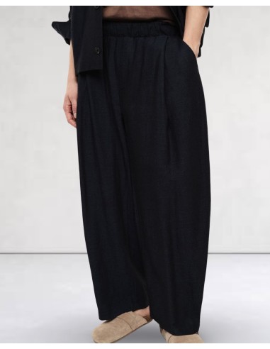 PANTALON FLUIDE ET CLASSE BLEU MARINE...