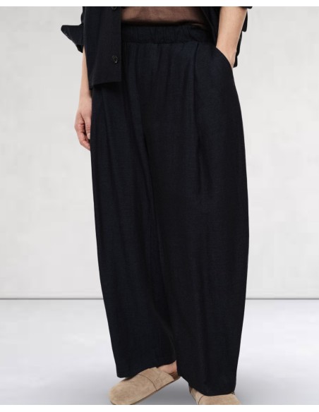 PANTALON FLUIDE CLASSE BLEU MARINE IMPERIAL