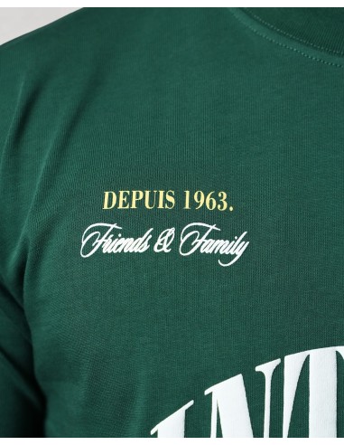 T-SHIRT VERT "SAINT-LOUIS"