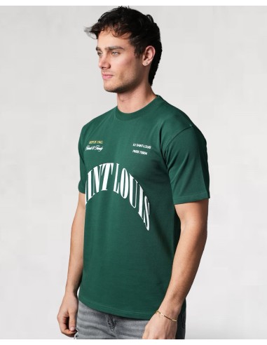 T-SHIRT VERT "SAINT-LOUIS"
