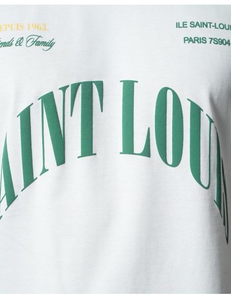 T-SHIRT BLANC "SAINT-LOUIS"