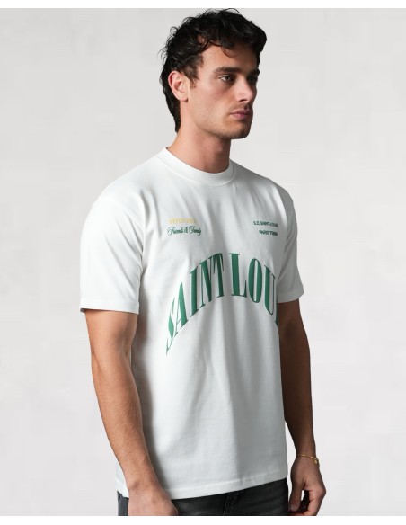 T-SHIRT BLANC "SAINT-LOUIS"