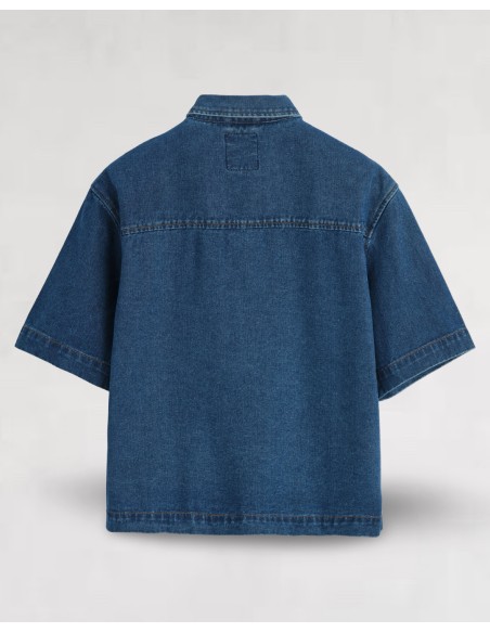 Ensemble en jean chemisette et short