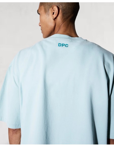 T-Shirt Basic "Cozy" bleu clair