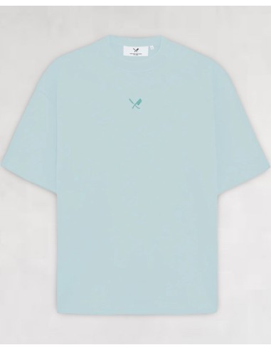 T-Shirt Basic "Cozy" bleu clair