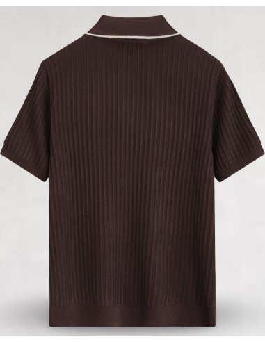 POLO MARRON FLUIDE