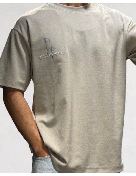 T-Shirt regular gris "Extraordinary"