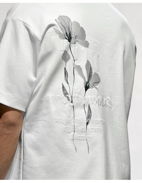 T-Shirt regular blanc "Extraordinary"