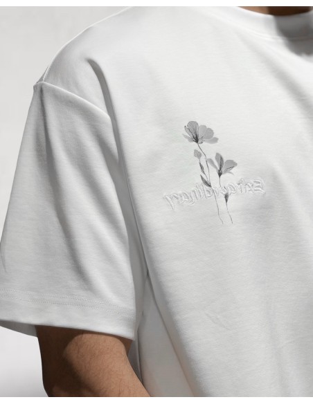 T-Shirt regular blanc "Extraordinary"