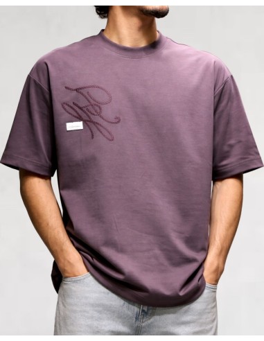 T-Shirt regular mauve "Ingenious"