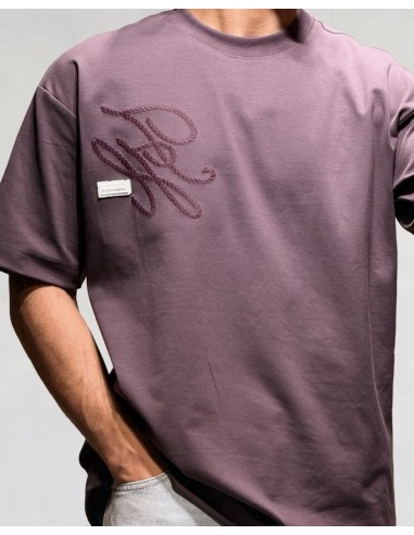 T-Shirt regular mauve "Ingenious"