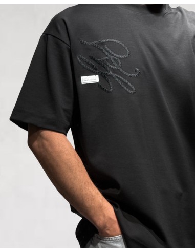 T-Shirt regular noir "Ingenious"