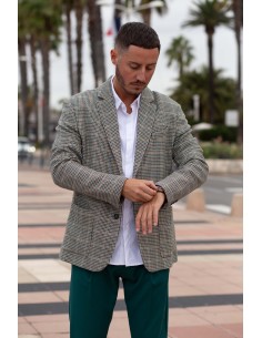 Blazer Pied de Poule