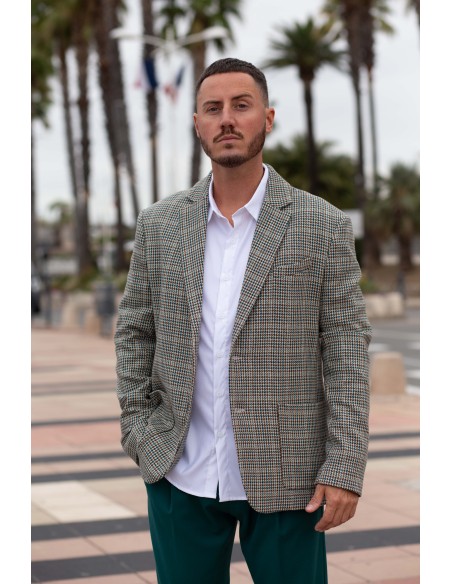 Blazer Pied de Poule