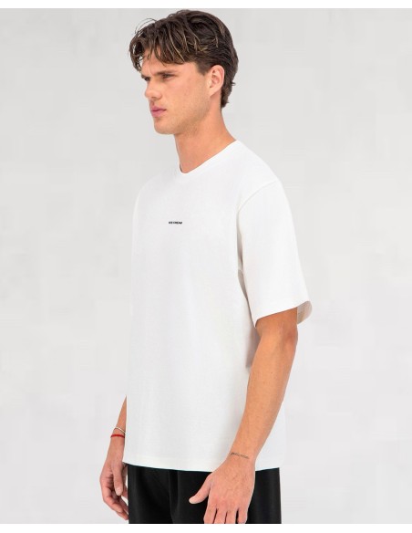 T-SHIRT BLANC "ICE CREAM"