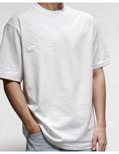 T-Shirt regular blanc "Ingenious"