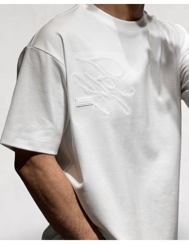 T-Shirt regular blanc "Ingenious"
