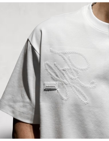 T-Shirt regular blanc "Ingenious"