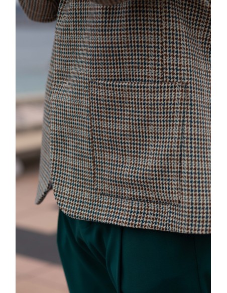 Blazer Pied de Poule